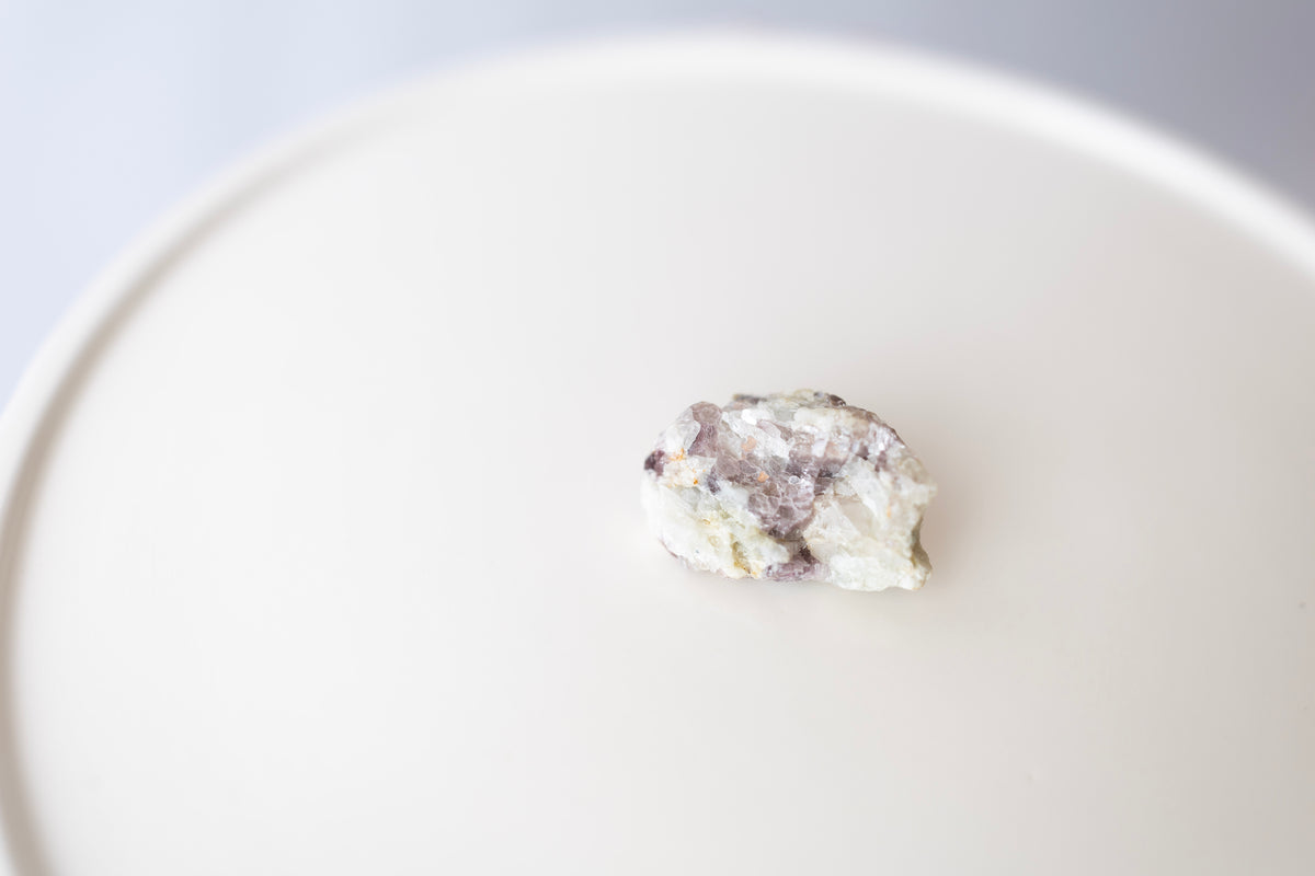 Lepidolite in a White Feldspar/Quartz Matrix