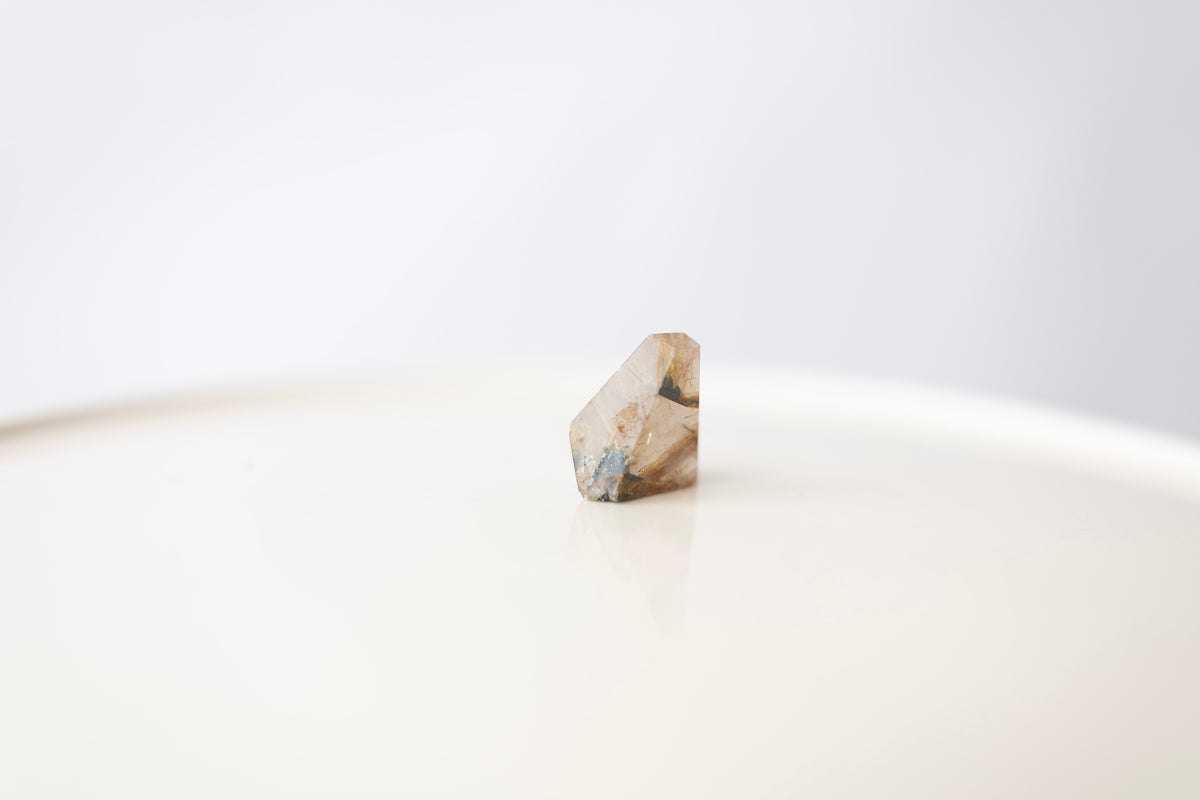 Golden Inclusion Quartz Freeform