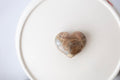 Peach Moonstone Heart