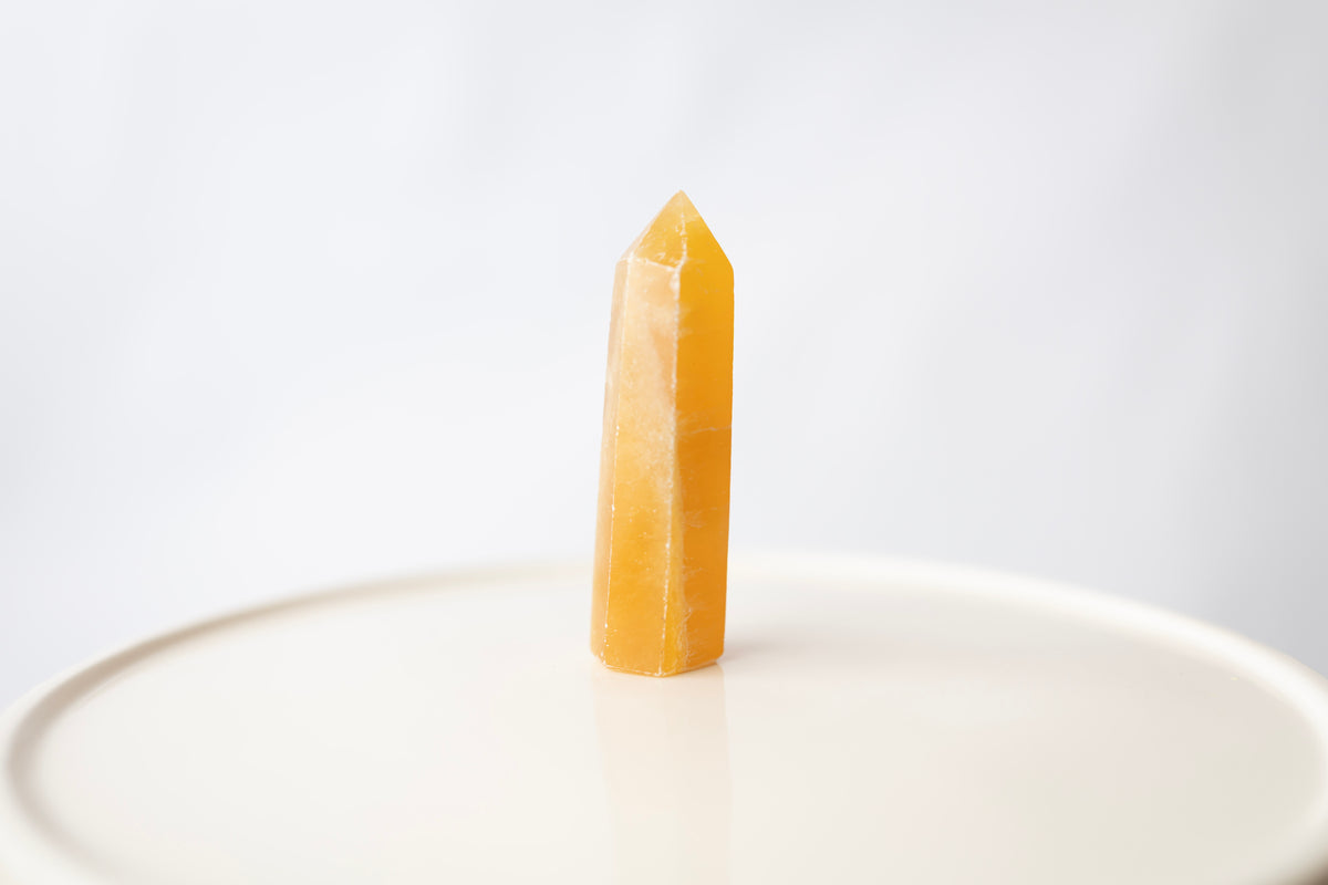 Orange Calcite Tower