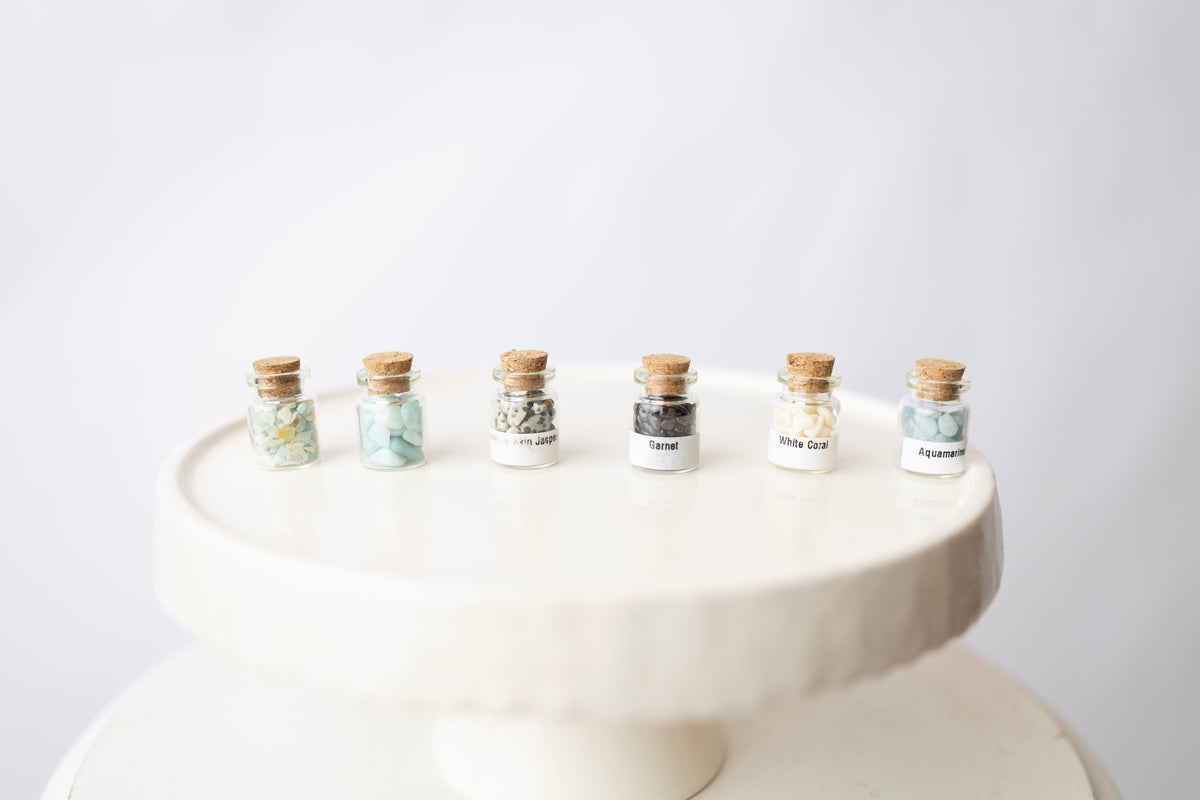 Mystery Miniature Apothecary Jar w/ Crystals