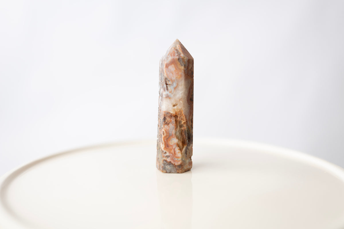 Crazy Lace Agate Tower