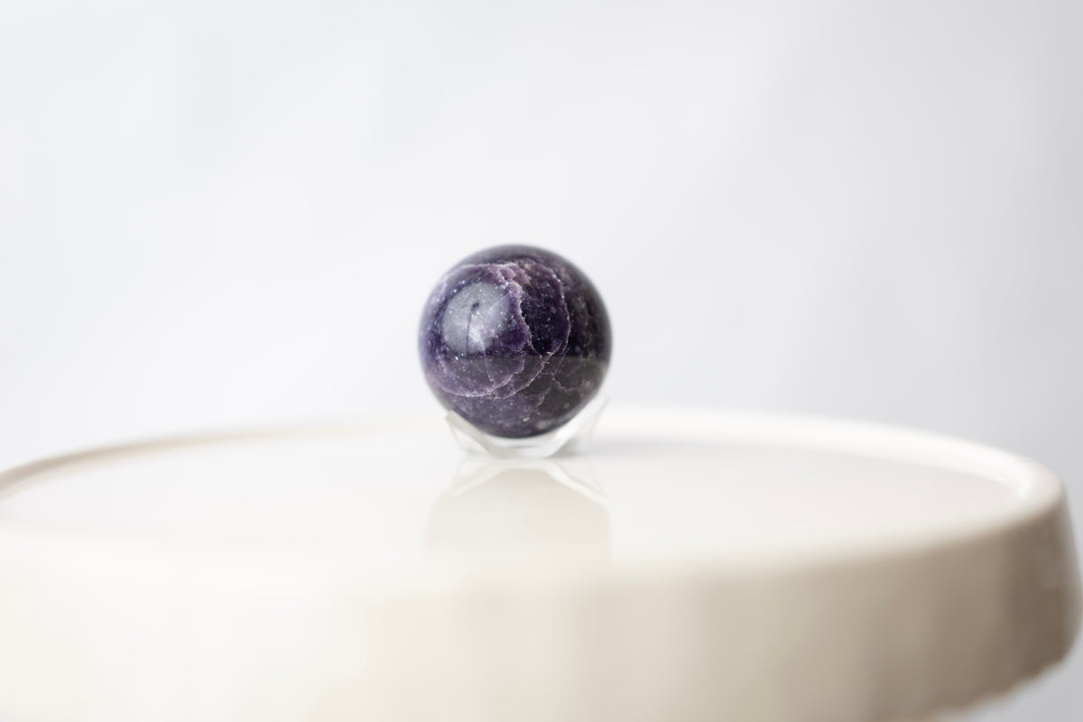 Purple Fluorite Sphere