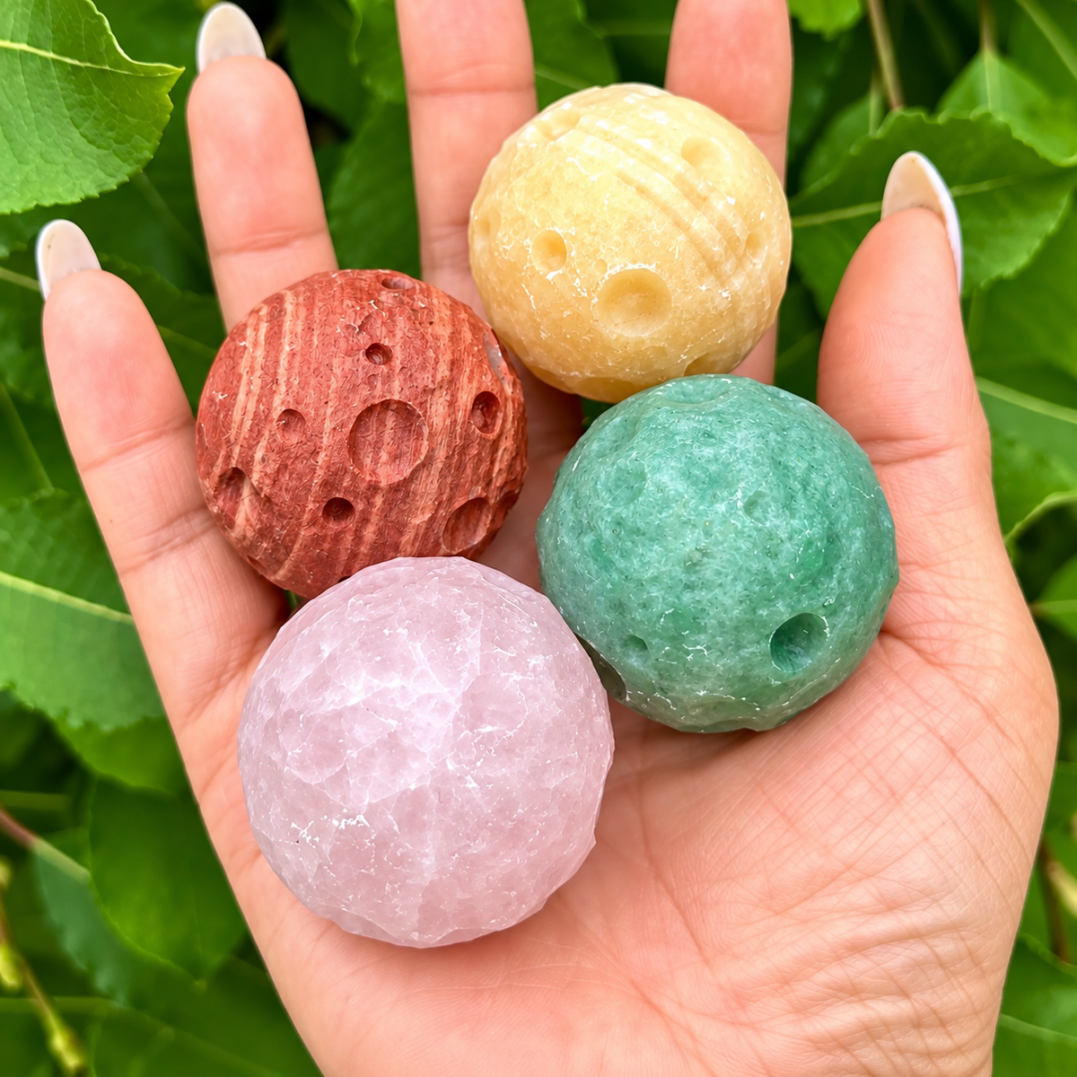 Mystery Moon Sphere Carving