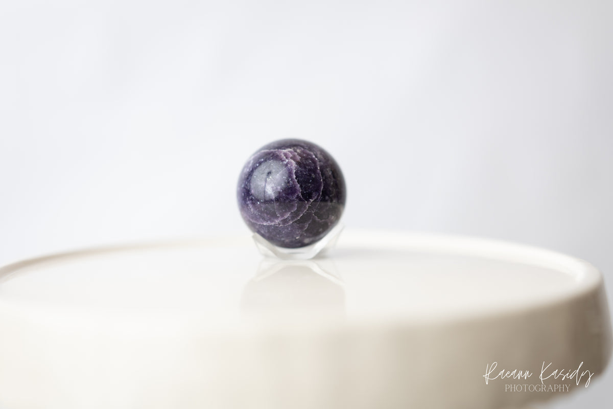 Banded Amethyst Sphere