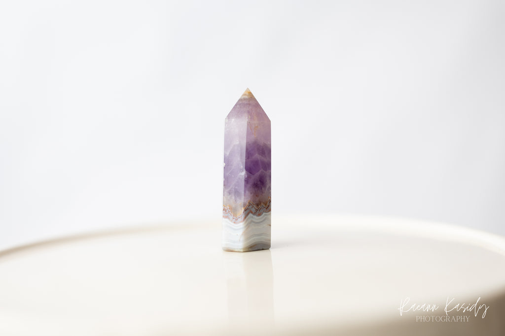 Chevron Amethyst Tower