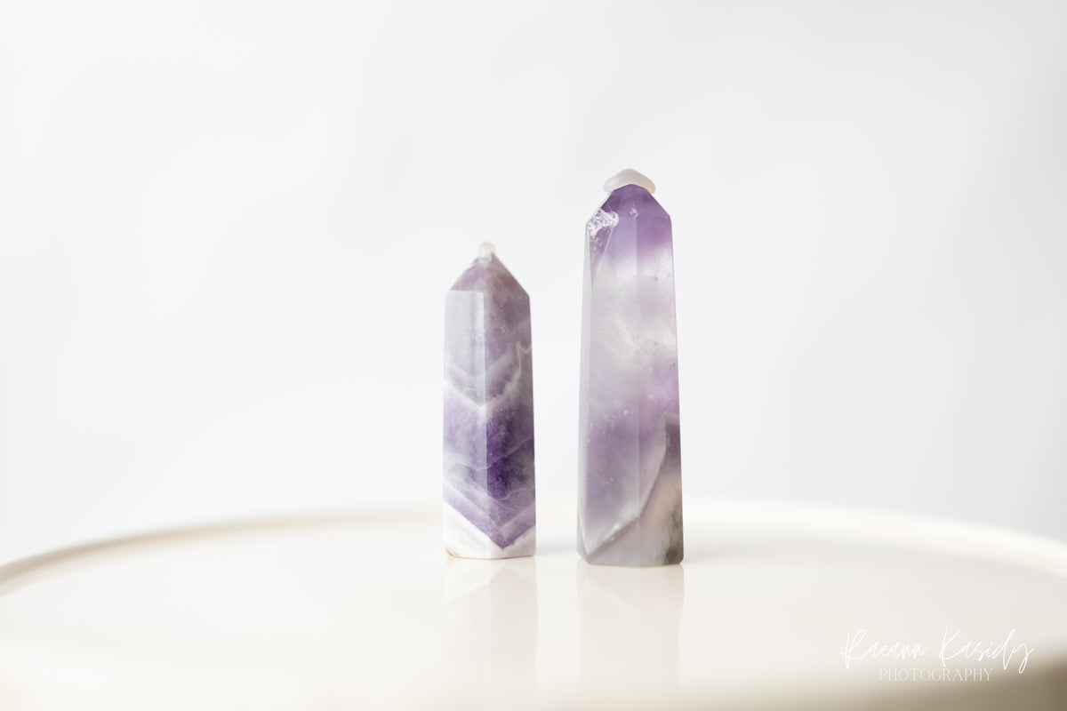 Chevron Amethyst Tower