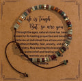 Handmade Woven Bracelet Natural Stone Bracelet