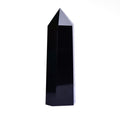 Obsidian Crystal Point Hex Tower