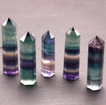 Rainbow Fluorite Crystal Point Tower