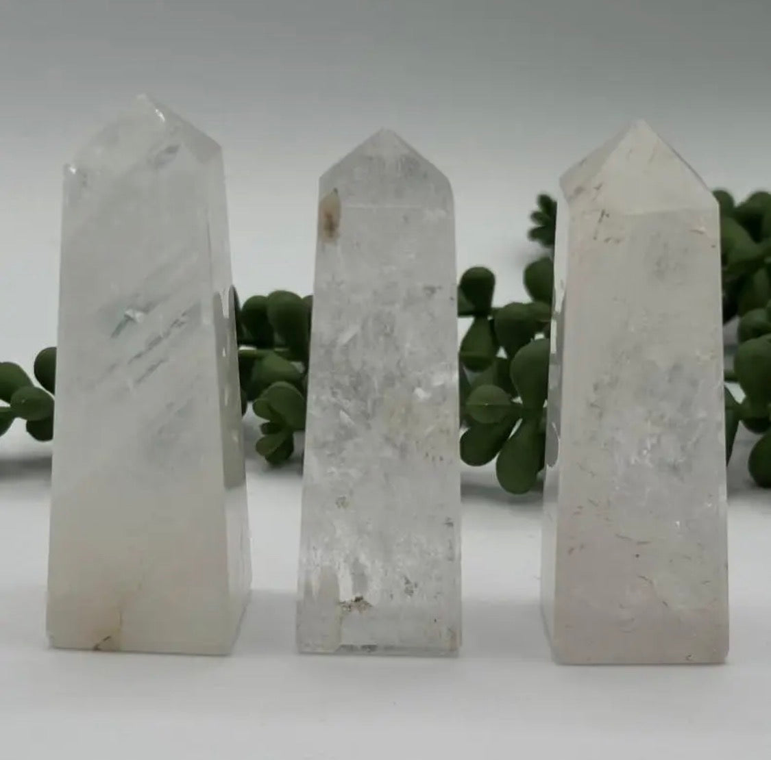 Clear Quartz Tower