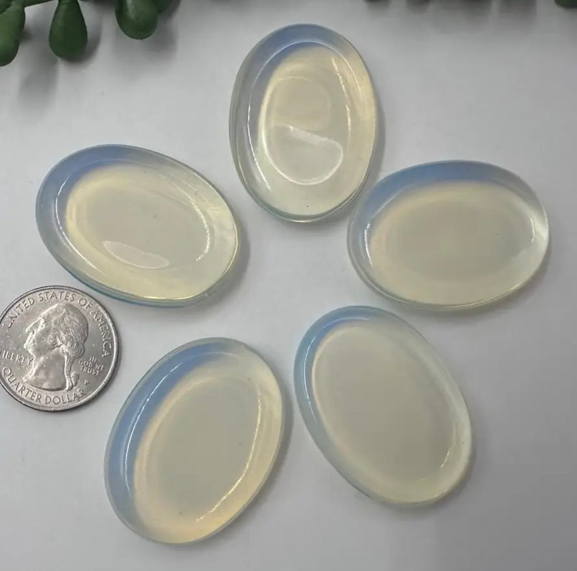 Opalite Worry/Thumb Stone