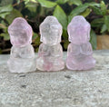 Fluorite Buddha Carving