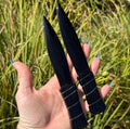 Obsidian Dagger Carving