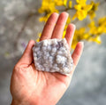 Raw Blue Chalcedony Cluster