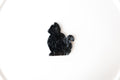 Larvikite Cat Carving